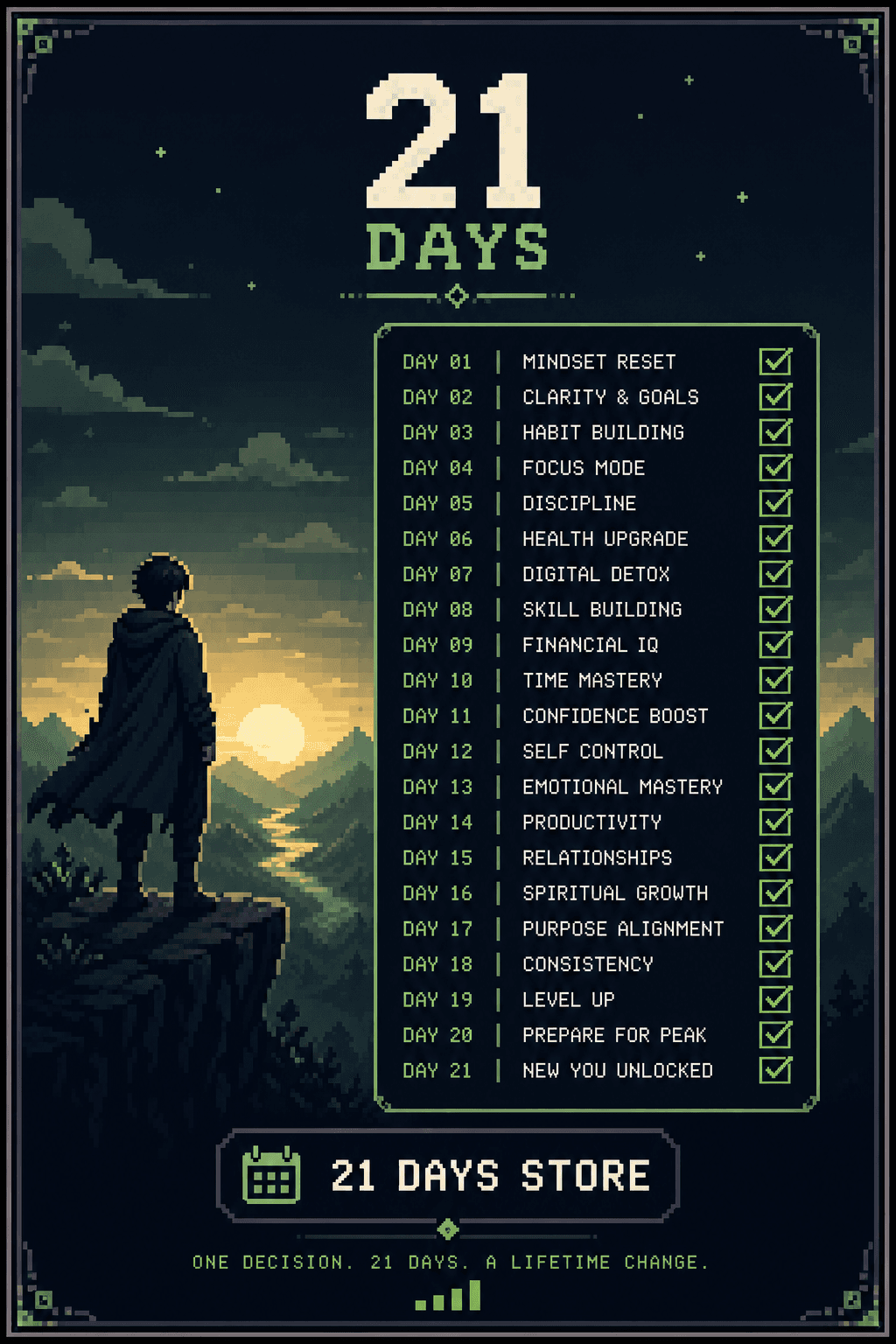 21 Days Store 21-day program cover